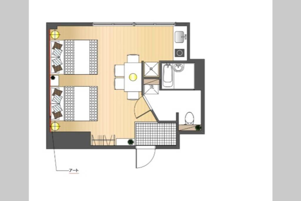 Apartmán Dwell Urban 2B Prefektura Tokio Exteriér fotografie